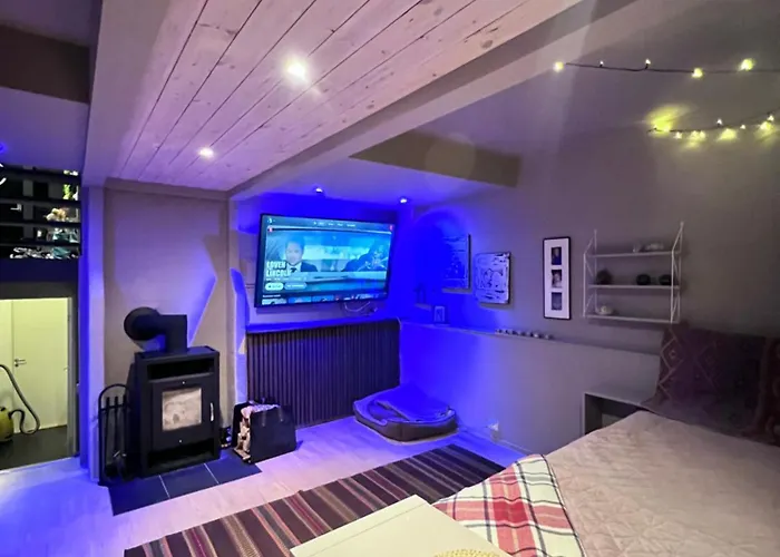 Modern Luxplace With Northern Light View