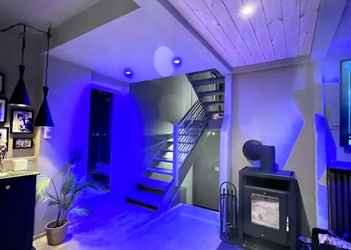 Modern Luxplace With Northern Light View